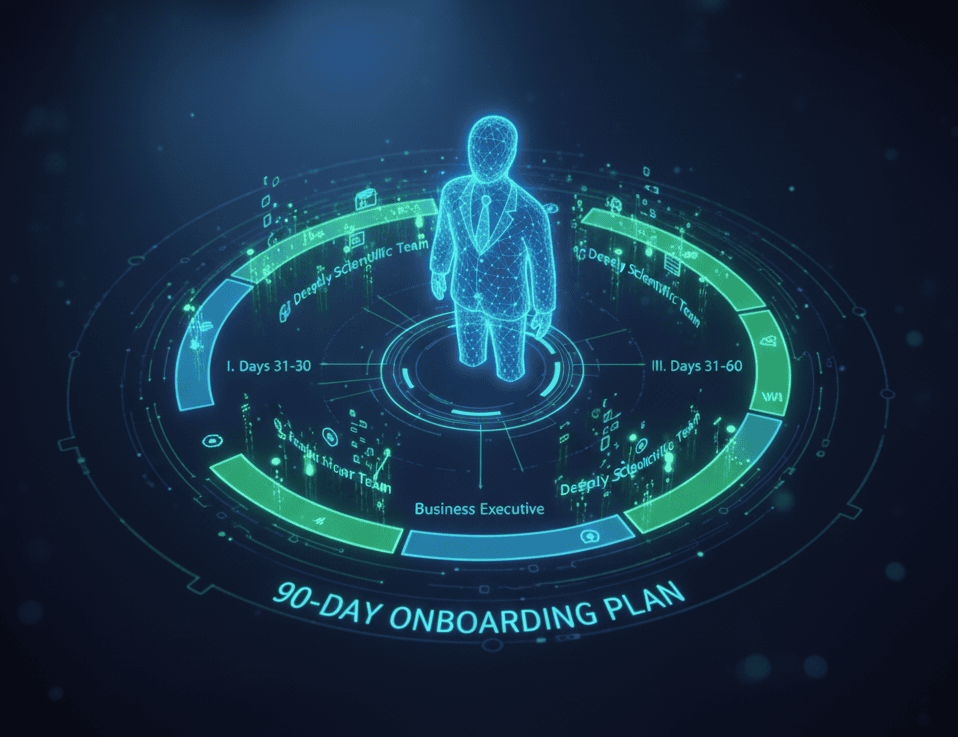 A 90-Day Onboarding Plan for Integrating Your First Business Executive into a Deeply Scientific Team