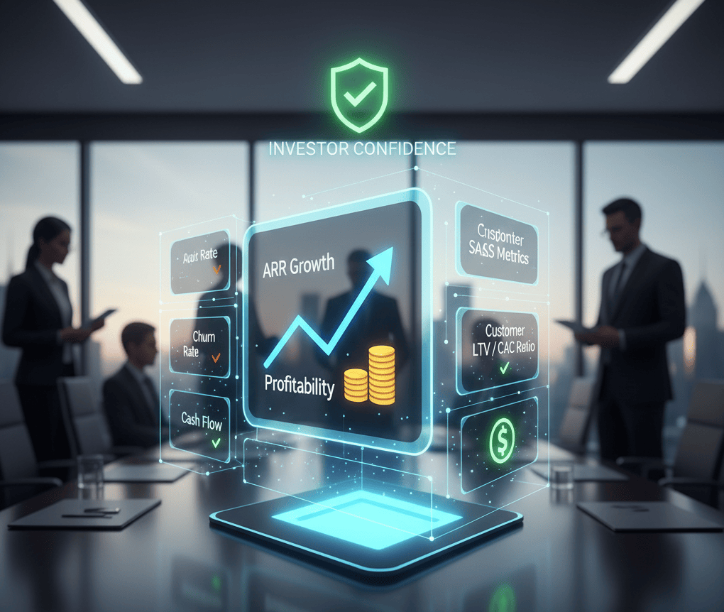 A Template for Reporting SaaS Metrics That Build Confidence and De-Risk Your Next Round