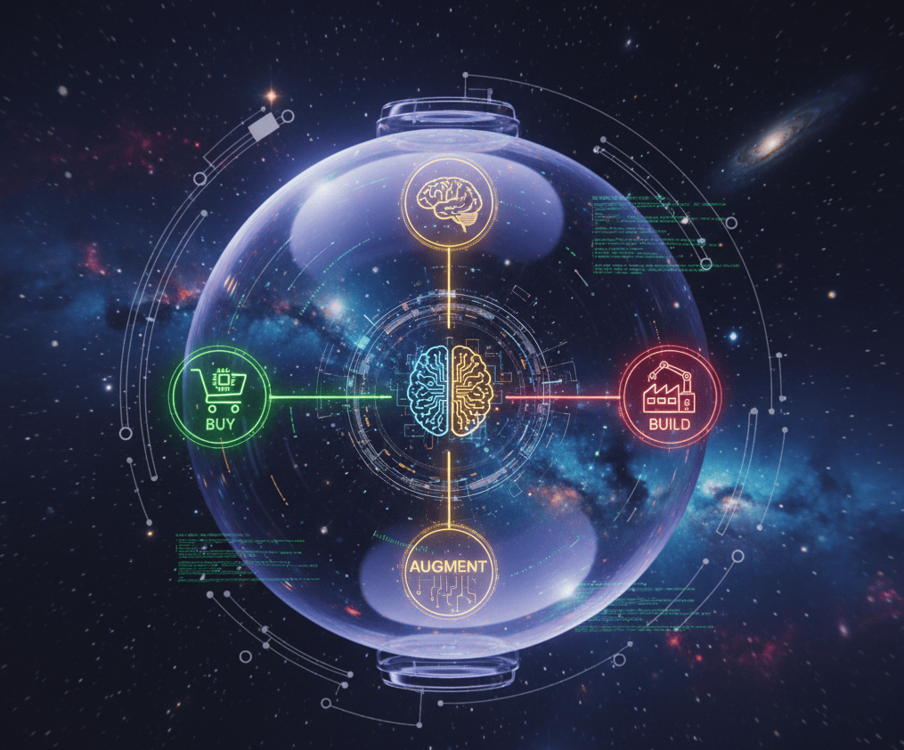 Navigating AI Strategy: Buy, Augment, or Build?