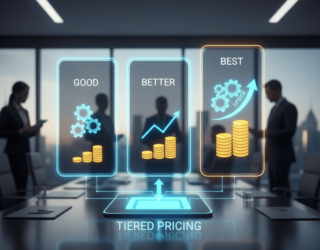 How to Structure a Good-Better-Best Pricing Tier That Naturally Drives Upsell and Expansion Revenue